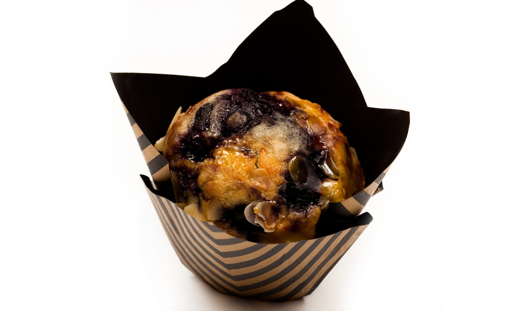 Deluxe Blueberry Ricotta Lemon Muffin