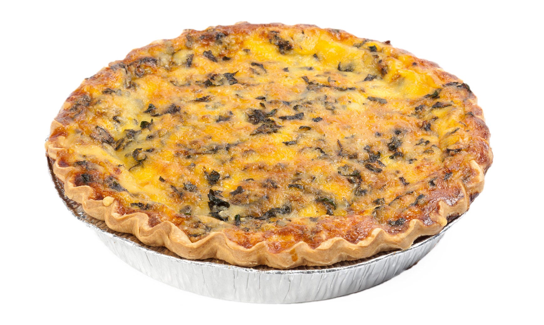 Family Quiche Florentine (Spinach)