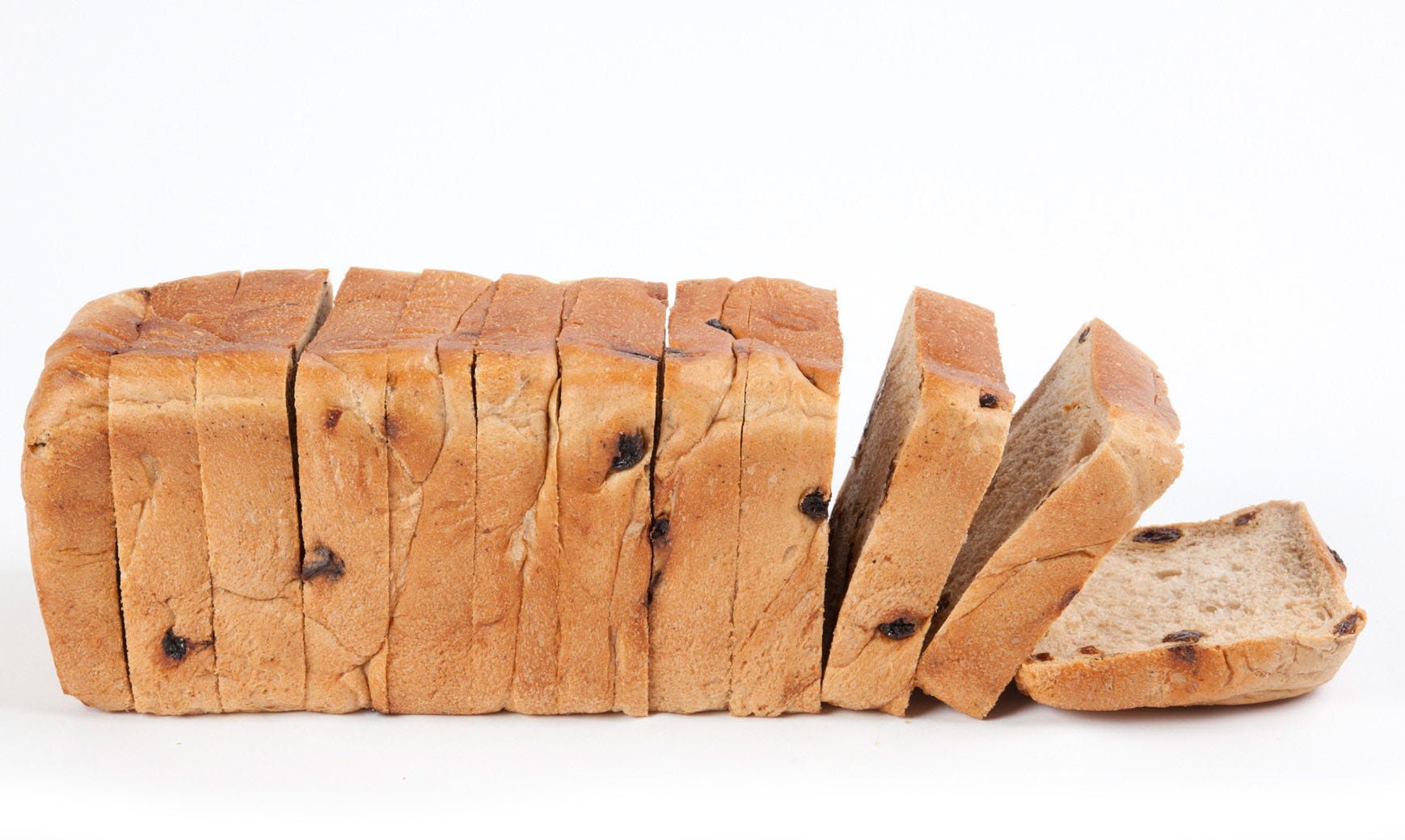 Fruit Loaf Inch Sliced