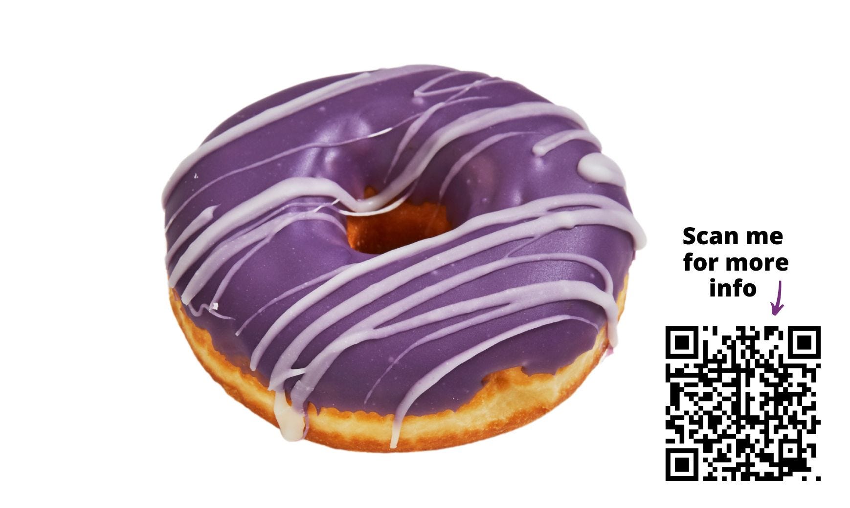 Mixed Berry Foodbank Donut
