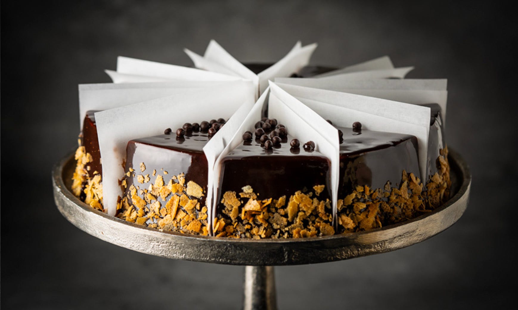 Ferrero Rocher Cake Pre-Sliced